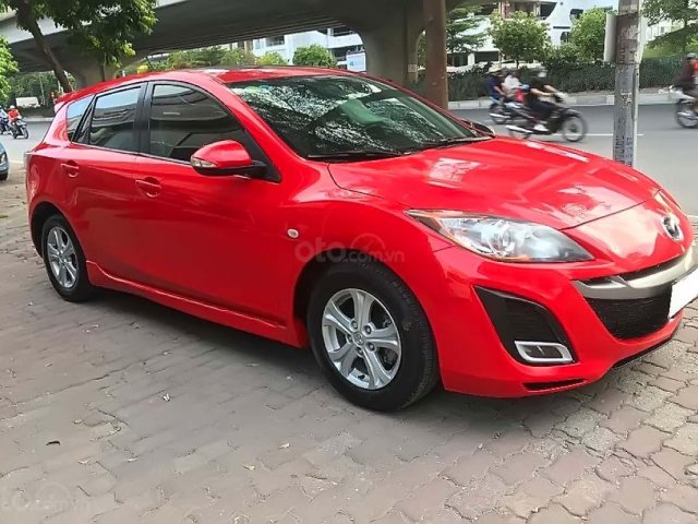 Cần bán gấp Mazda 3 1.6 AT năm 2010, màu đỏ, nhập khẩu chính chủ0