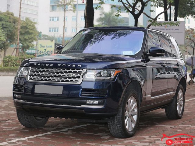 Chính chủ bán LandRover Range Rover HSE 3.0 V6 model 2016, đăng ký 2017, một chủ từ đầu, xanh cavansite, kem cực hiếm0