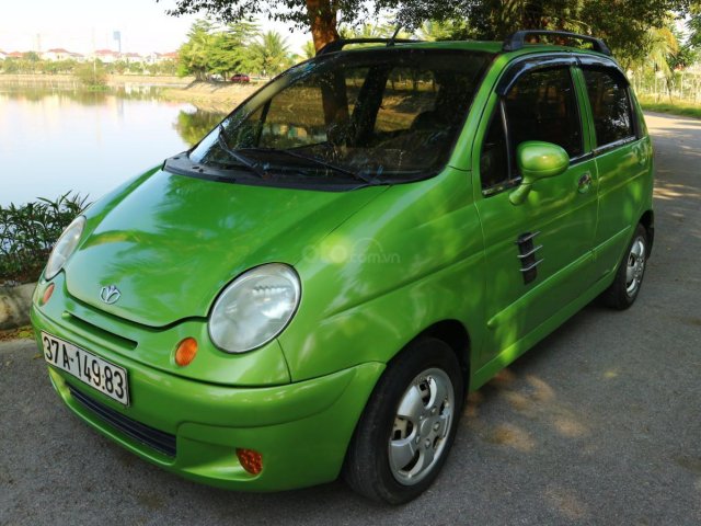 Bán Daewoo Matiz SE đời 2003, màu xanh lục