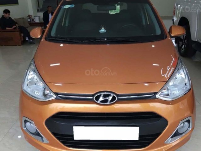 Cần bán xe Hyundai Grand i10 1.2 AT sản xuất năm 2016, nhập khẩu nguyên chiếc số tự động0