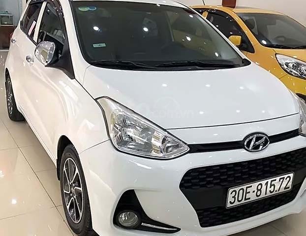 Bán ô tô Hyundai Grand i10 đời 2017, màu trắng, xe nhập, giá tốt