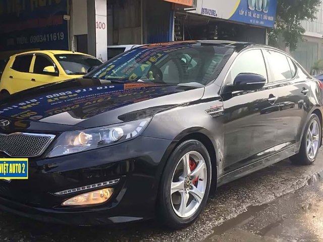 Bán Kia Optima 2.0 AT 2012, màu đen, xe nhập, chính chủ0