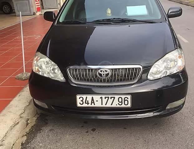 Bán ô tô Toyota Corolla Altis 1.8G MT sản xuất năm 2008, màu đen