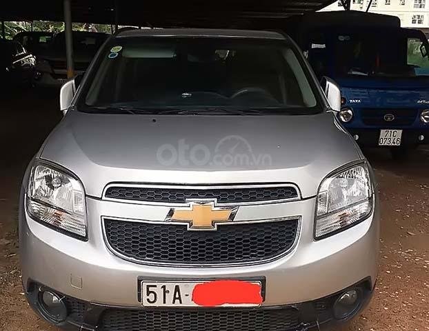 Bán xe Chevrolet Orlando LT 1.8 MT sản xuất năm 2012, màu bạc0