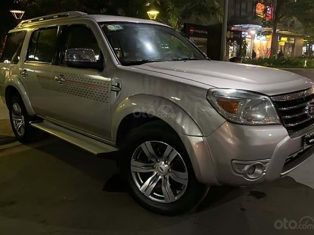 Bán Ford Everest 2.5L 4x2 AT sản xuất 2012, màu bạc, số tự động, 485tr0