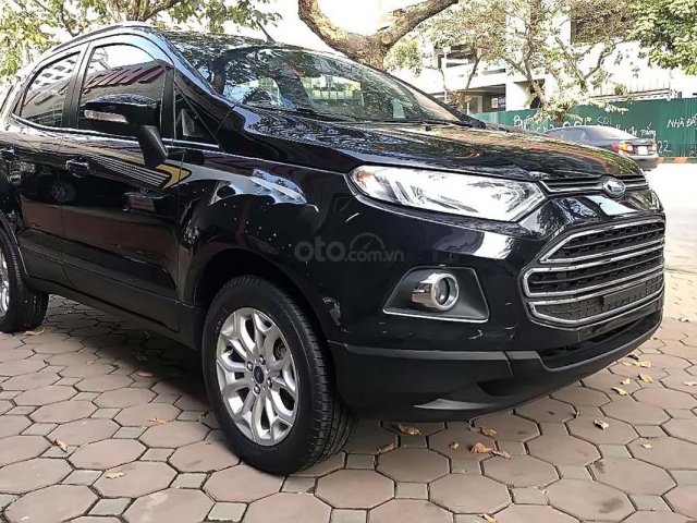 Cần bán gấp Ford EcoSport Titanium 1.5L AT năm sản xuất 2018, màu đen, 565 triệu0