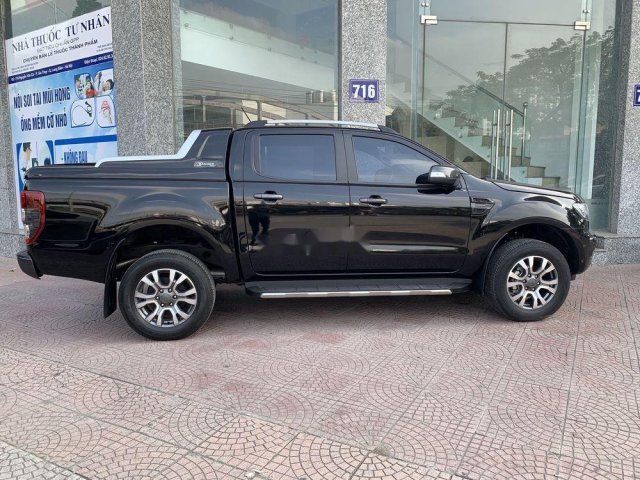 Bán Ford Ranger sản xuất 2018, màu đen, xe nhập  