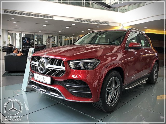 Mercedes Benz GLE 450 4Matic - SUV nhập khẩu Mỹ - màu đỏ - giao ngay- liên hệ trực tiếp đặt xe0