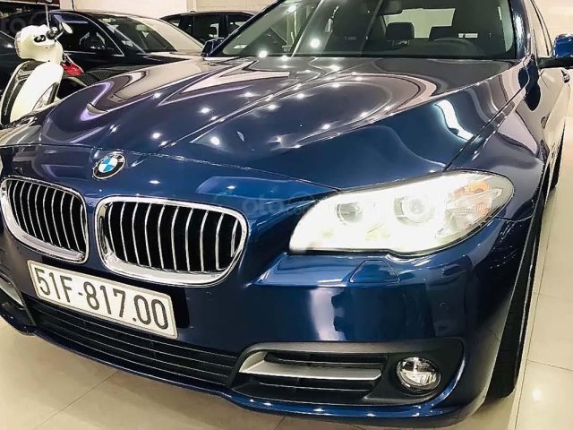 Cần bán xe BMW 520i năm 2016, màu xanh lam, nhập khẩu