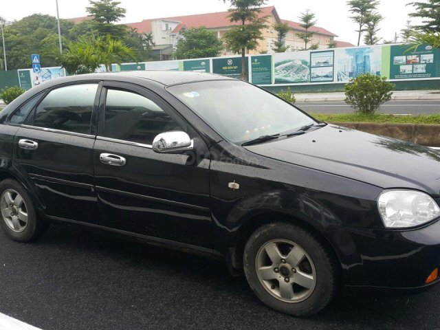 Bán ô tô Daewoo Lacetti năm 2008, màu đen, giá 158tr