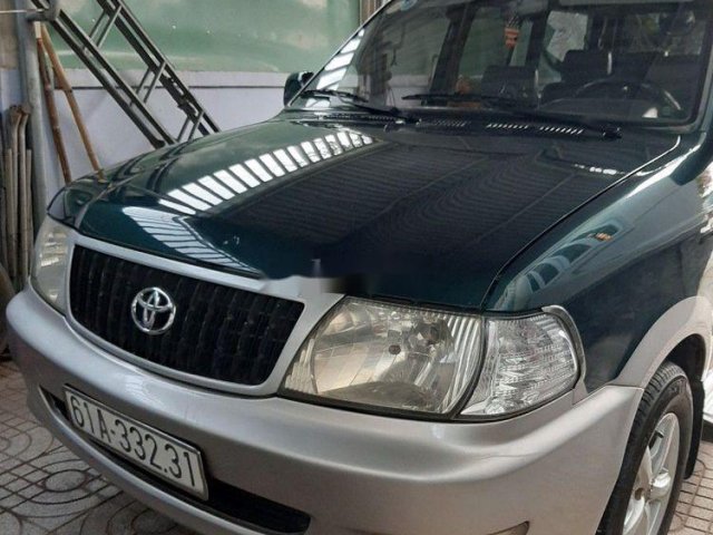 Cần bán gấp Toyota Zace năm sản xuất 2003, màu xanh, giá 190tr0