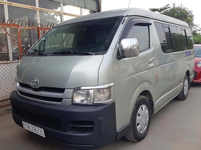 Bán ô tô Toyota Hiace đời 2007, màu xanh lam giá cạnh tranh0