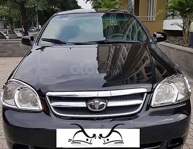 Cần bán Daewoo Lacetti năm 2009, màu đen, giá tốt0