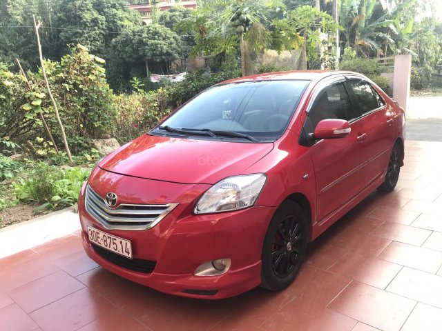 Bán xe Toyota Vios đăng ký 2010, màu đỏ, nhập khẩu nguyên chiếc, giá 348 triệu đồng0