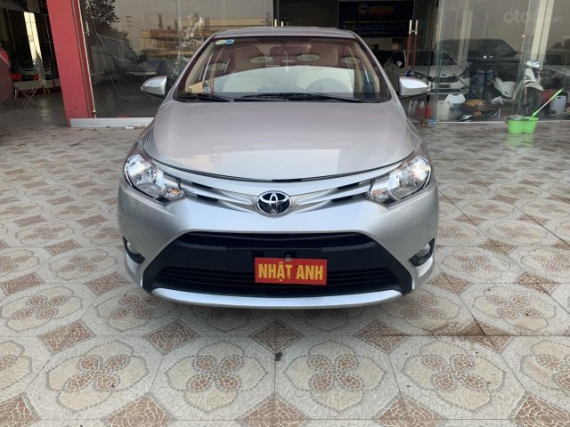 Cần bán xe Toyota Vios E đời 2016, màu bạc, giá chỉ 395 triệu0