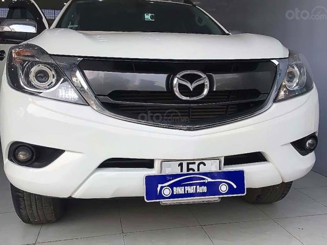 Bán Mazda BT 50 AT đời 2016, màu trắng, xe nhập số tự động