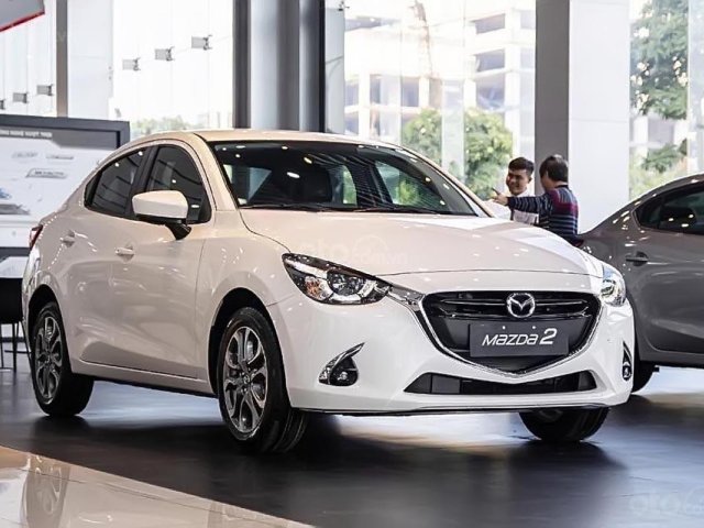 Mazda Bình Tân - Bán Mazda 2 Deluxe đời 2019, màu trắng, nhập khẩu
