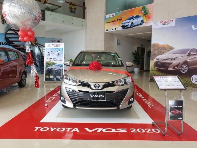 Toyota Bắc Giang - Vios 2020 giá lăn bánh chỉ cần 150 tr, hỗ trợ trả góp lãi suất thấp, L/h 09266433330