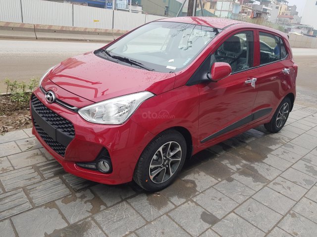 Hyundai Grand i10 MT số sàn bản đủ, hỗ trợ đăng kí Grab, Be, trả góp 85% - LH 09114062620