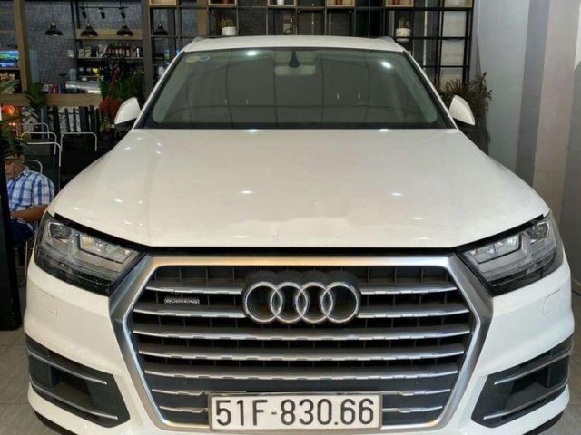 Bán Audi Q7 AT năm sản xuất 2016, màu trắng, nhập khẩu