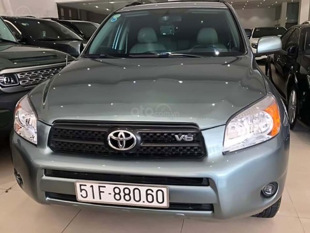 Cần bán gấp Toyota RAV4 sản xuất năm 2007, màu xanh, nhập khẩu nguyên chiếc số tự động0