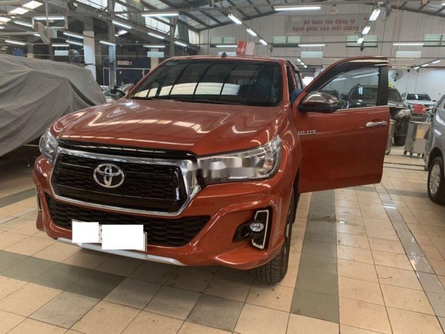 Xe Toyota Hilux 2.8AT năm sản xuất 2019, nhập khẩu nguyên chiếc số tự động0