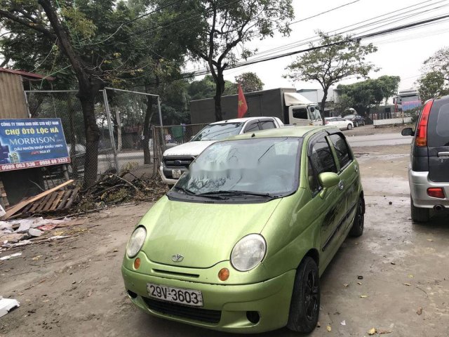 Bán ô tô Daewoo Matiz đời 2004, màu xanh lục, giá chỉ 42Tr0