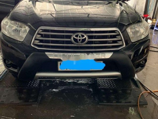 Bán ô tô Toyota Highlander sản xuất năm 2009, màu đen, nhập khẩu nguyên chiếc, giá chỉ 868 triệu