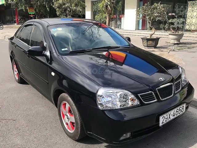 Bán Daewoo Lacetti đời 2005, màu đen, giá tốt0