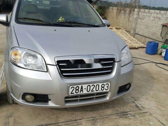 Cần bán gấp Chevrolet Aveo đời 2007, màu bạc chính chủ