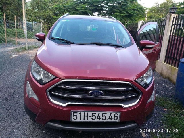 Bán xe Ford EcoSport đời 2019, màu đỏ, giá 600tr