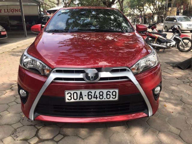 Bán Toyota Yaris 1.3AT năm 2015, màu đỏ, nhập khẩu