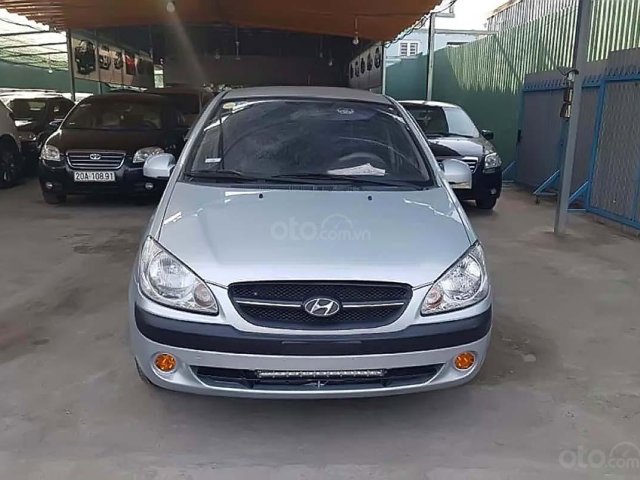 Bán Hyundai Getz 1.1 MT 2009, màu bạc, nhập khẩu, số sàn 0