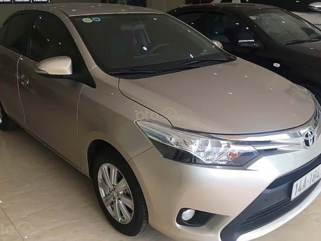 Cần bán lại xe Toyota Vios 1.5G sản xuất 2015, giá chỉ 455 triệu0