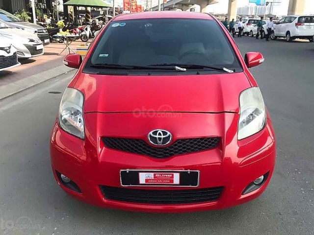 Cần bán gấp Toyota Yaris 1.5G sản xuất năm 2011, màu đỏ, nhập khẩu số tự động giá cạnh tranh0