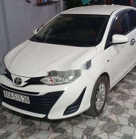 Bán Toyota Vios sản xuất năm 2018, màu trắng xe gia đình giá cạnh tranh0