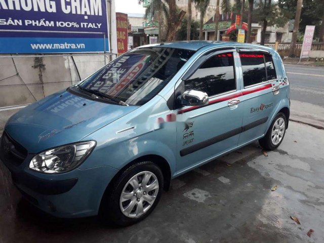 Cần bán gấp Hyundai Getz năm sản xuất 2009, màu xanh lam, nhập khẩu0