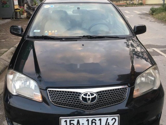 Cần bán lại xe Toyota Vios đời 2006, màu đen0