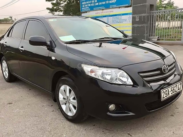 Cần bán Toyota Corolla XLi đời 2008, màu đen, xe nhập, 405tr0