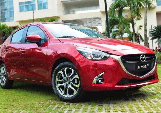 Bán Mazda 2 Deluxe sản xuất 2019, màu đỏ, nhập khẩu nguyên chiếc, giá cạnh tranh, giao tận nhà0