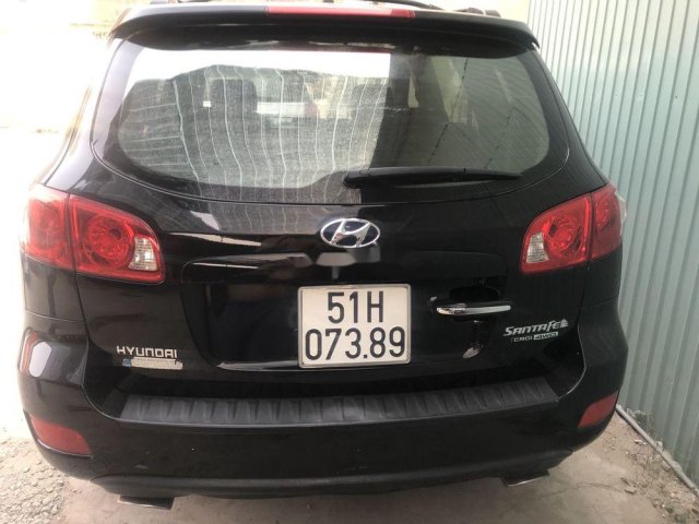 Cần bán Hyundai Santa Fe sản xuất năm 2008, màu đen, xe nhập  0