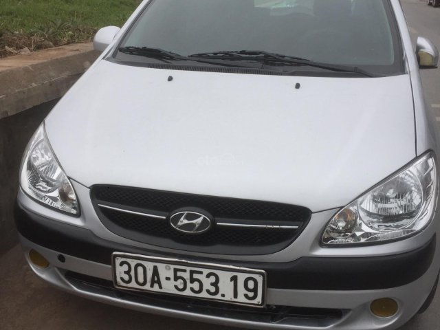 Bán xe Hyundai Getz sản xuất năm 2008, màu bạc, nhập khẩu số sàn giá cạnh tranh0