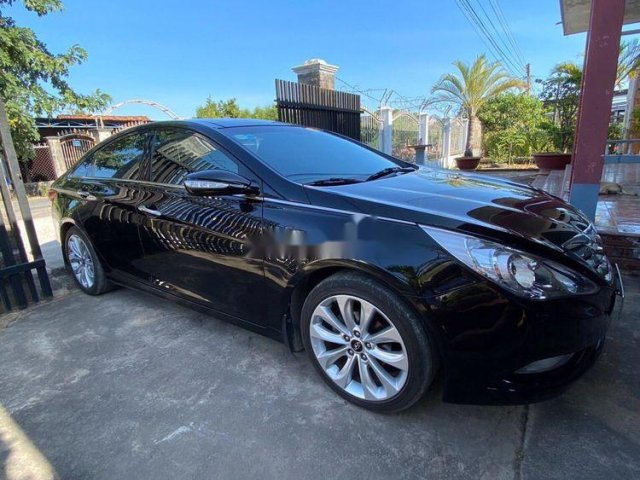 Bán Hyundai Sonata sản xuất năm 2010, màu đen, xe nhập0