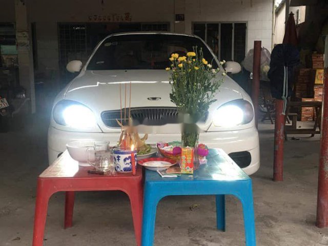 Cần bán gấp Daewoo Lanos năm sản xuất 2003, màu trắng, giá chỉ 89 triệu0