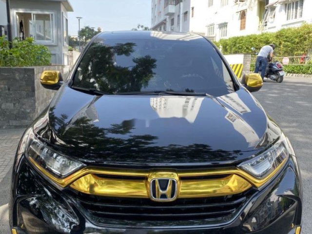 Bán Honda CR V 1.5AT sản xuất năm 2018, màu đen, xe nhập  