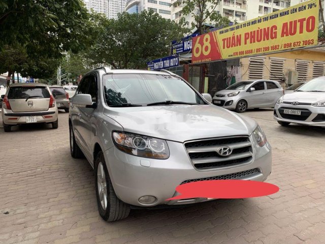 Cần bán xe Hyundai Santa Fe 2009, màu bạc, xe nhập chính chủ0