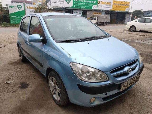 Cần bán Hyundai Getz 2007, màu xanh, nhập khẩu như mới0