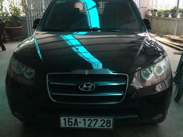 Bán ô tô Hyundai Santa Fe sản xuất 2009, màu đen, xe nhập chính chủ0