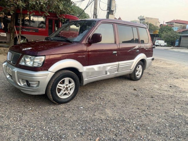 Xe Mitsubishi Jolie MT năm sản xuất 2003, màu đỏ