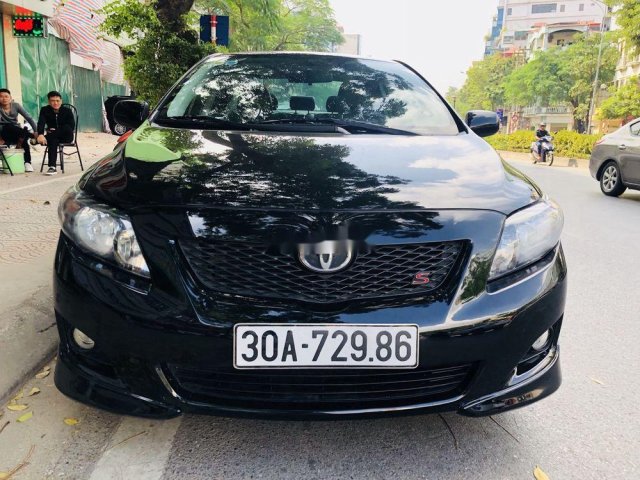 Bán xe Toyota Corolla S năm sản xuất 2008, màu đen, giá tốt0